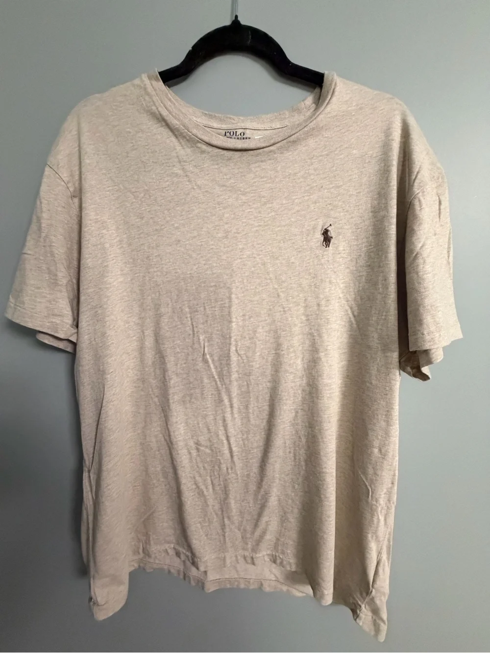 Polo by Ralph Lauren Men's Crewneck Sweater in Beige